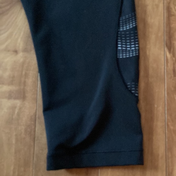 adidas Black Capris with Red Accents - Picture 3 of 7